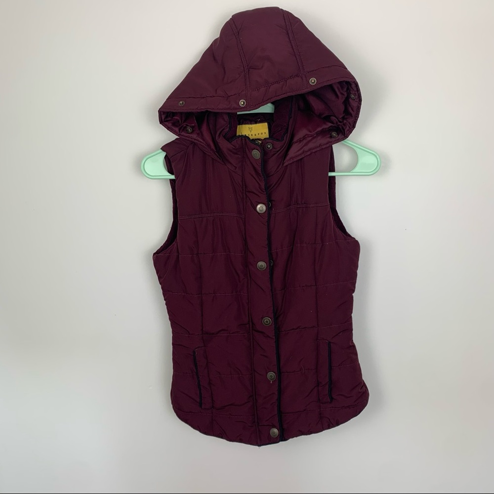 Prince & Fox Maroon Vest